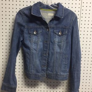 Merona women denim jacket - size small